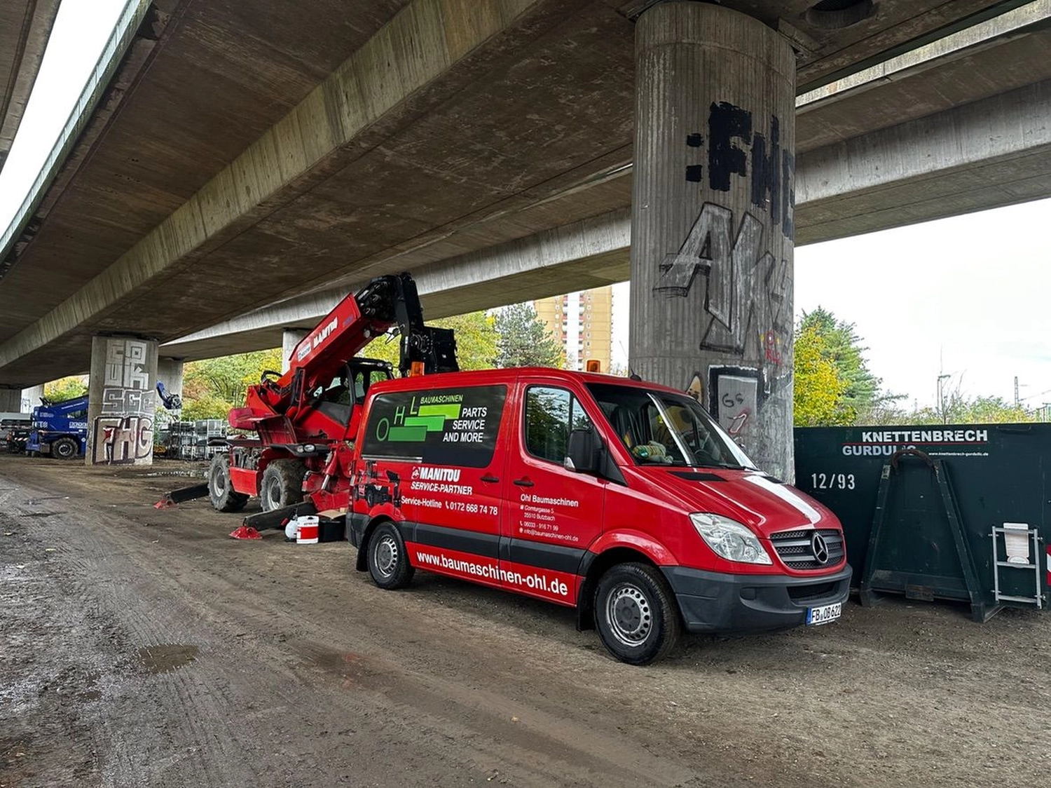 Ohl Baumaschinen Transporter