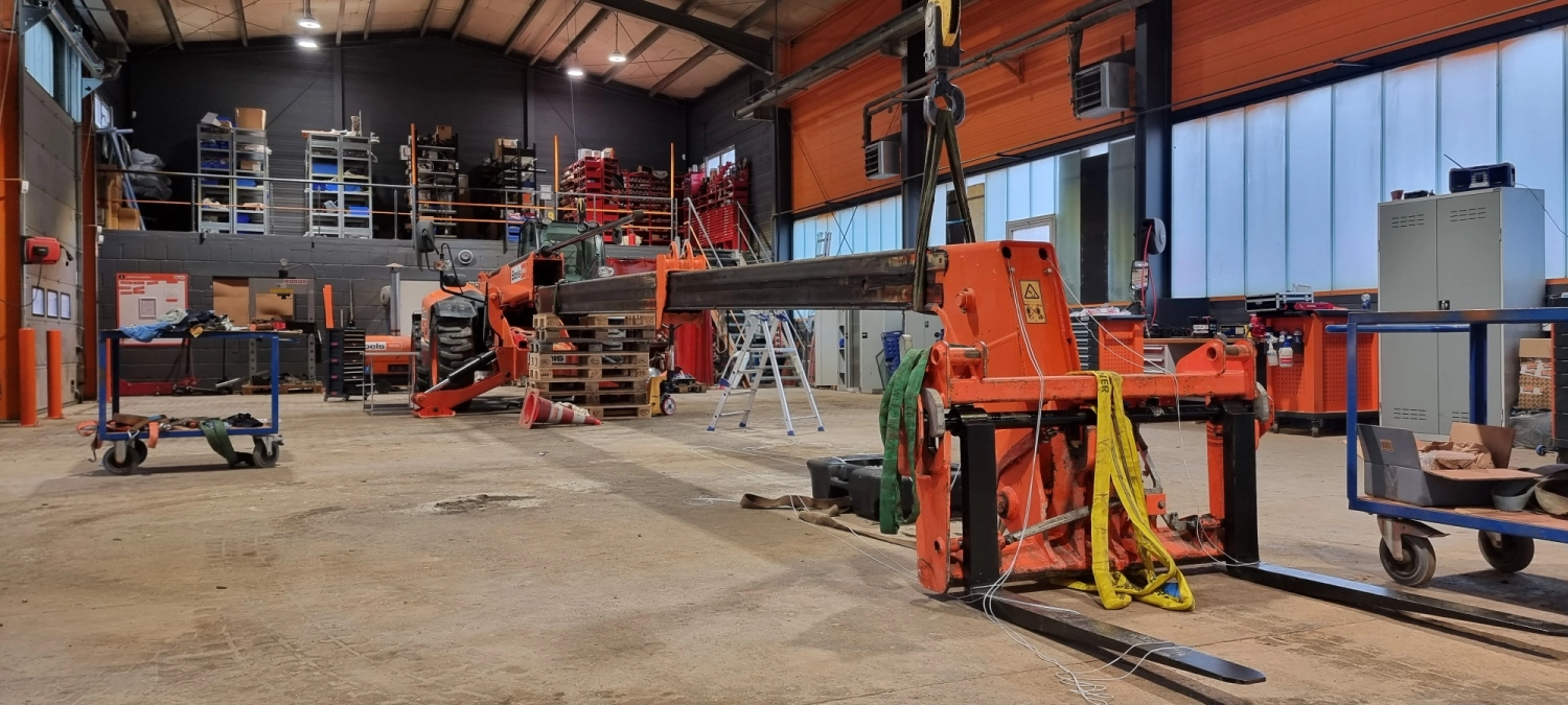 Produktionsbereich Ohl Baumaschinen