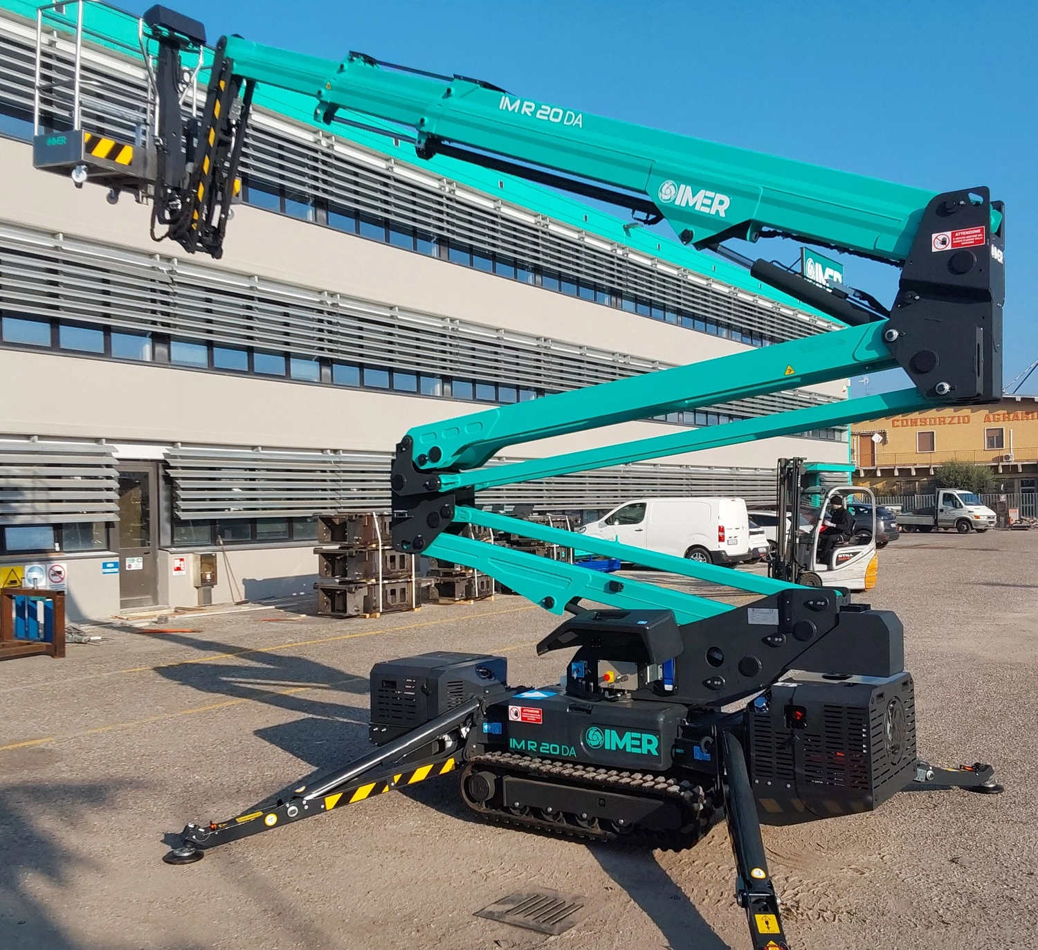 Selbstfahrende Gelenkarbeitsbühnen von Ohl Baumaschinen